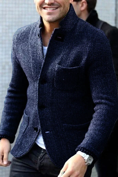 Klassische Retro-Strickjacke für Herren