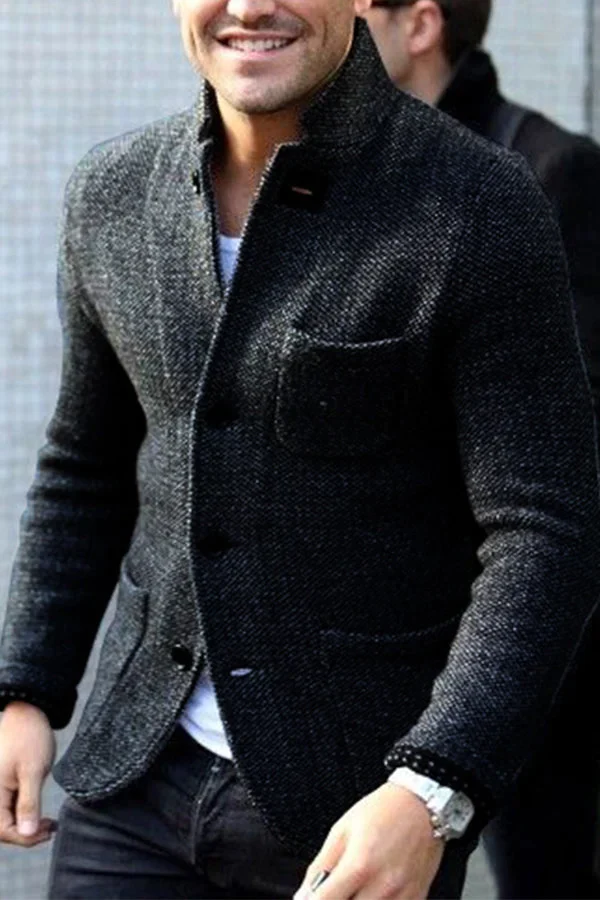 Klassische Retro-Strickjacke für Herren
