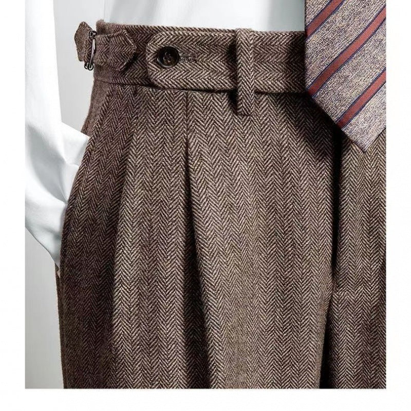 Fudus | Freizeithose Für Herren Aus Tweed