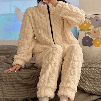 KALEIA - Weiches und kuscheliges Winter Lounge Set für Damen