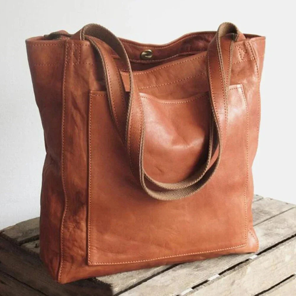 Fudus | Praktische Lederhandtasche
