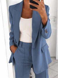 Monique™ | Zweiteiliger Damenanzug in Blau