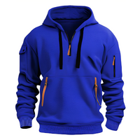 Paxton - Bequeme Kapuzenjacke in Blau