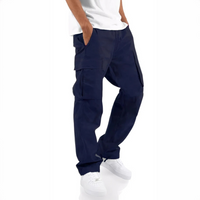 Ronelle - Bequeme Freizeithose in Dunkelblau
