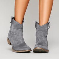 Claudia™ | zeitlose Stiefeletten in Grau