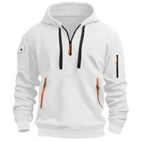 Nils | Stylischer Hoodie in Weiß