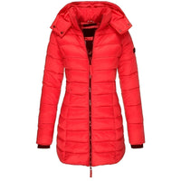 Louisa - Elegante und gemütliche Jacke in Rot