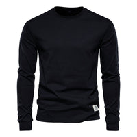 Wynne - Bequemes Langarmshirt in Schwarz