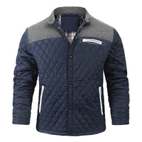 Malek -  Colorblock-Jacke | Setze ein Statement in Blau