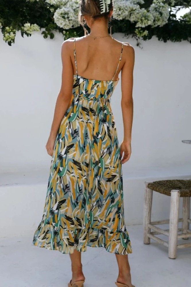 Sarina - Elegantes Sommer-Midikleid für Damen
