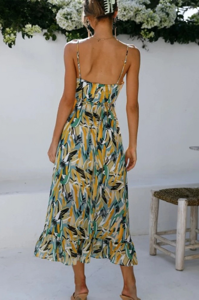 Sarina - Elegantes Sommer-Midikleid für Damen