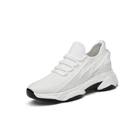 Kevin | Höhensteigernde Sneaker +10CM in Weiß +10CM