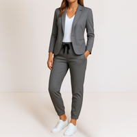 Daizy | Eleganter Zweiteiler-Anzug in Grau