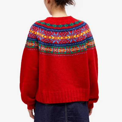 Saga | Vintage Strickpullover für Damen