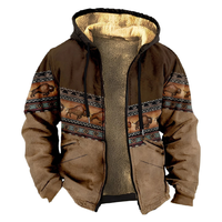 Mervin - Farbige und kuschelige Hoodies für Herren in Braun