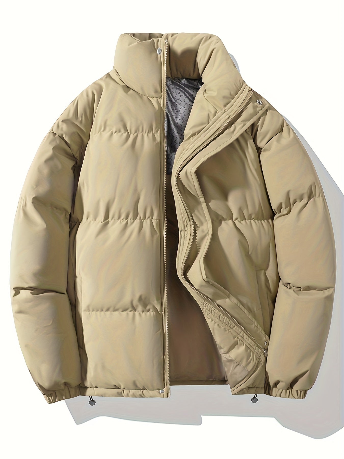 Warme Herbst lässige dicke Fleece-Winterjacke für Herren | Ideal für den Winter