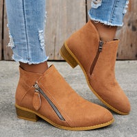 Petra™ | Modische Damen Orthopädische Stiefel in Hellbraun