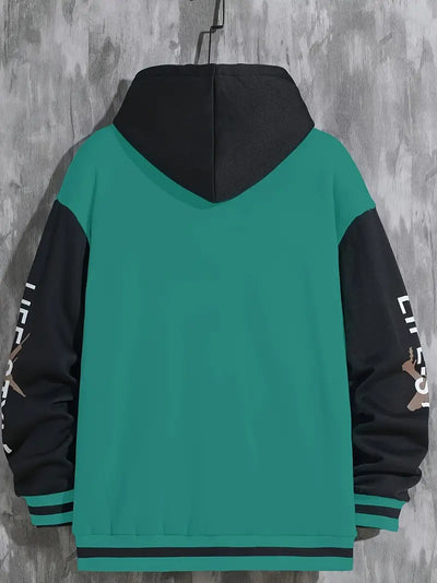 Baseballjacke mit Kapuze für Herren