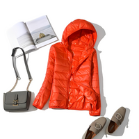 Celestiney - Superleichte Damenjacke in Orange