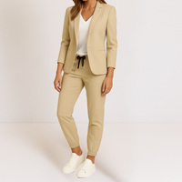 Daizy | Eleganter Zweiteiler-Anzug in Beige