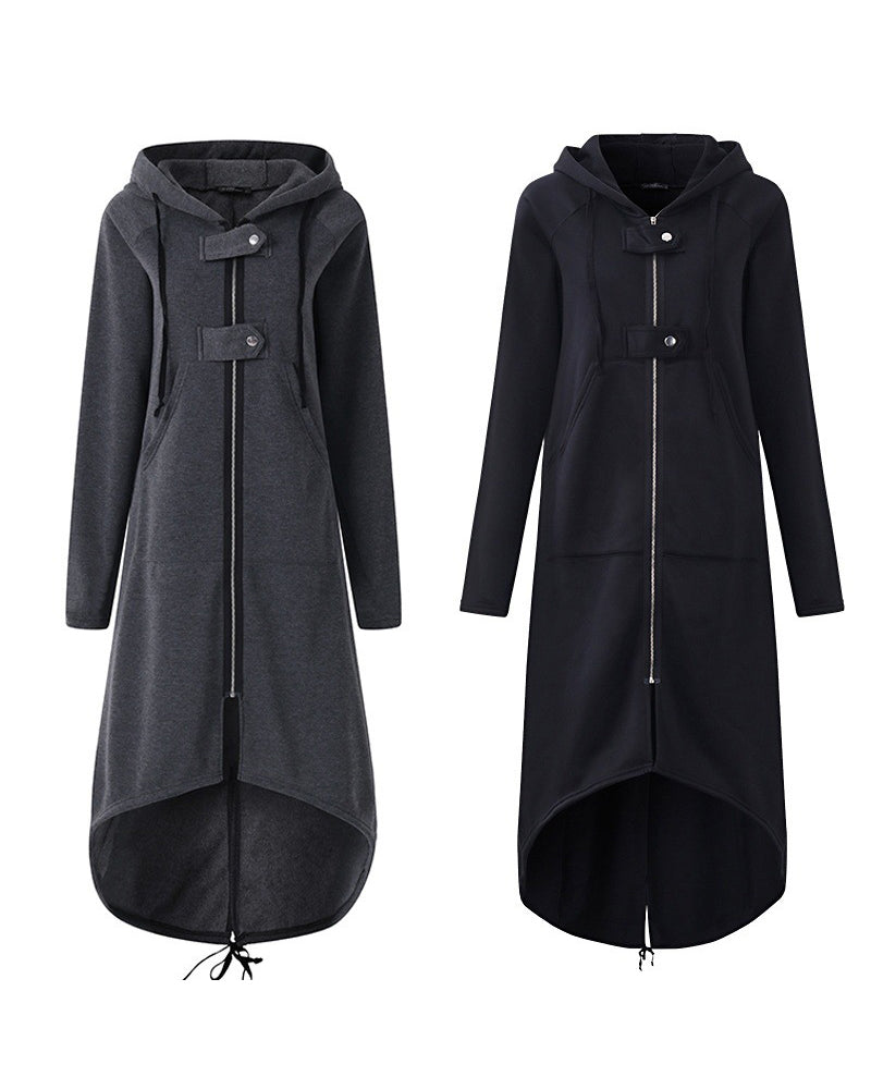 Lange Manteljacke für Frauen