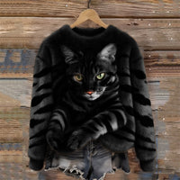 Miriella – Stilvoller Freizeitpullover in Schwarz