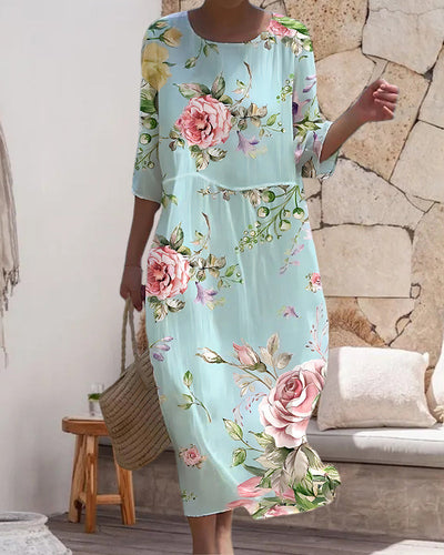 Jesicka | Elegantes geblumtes Kleid für Damen