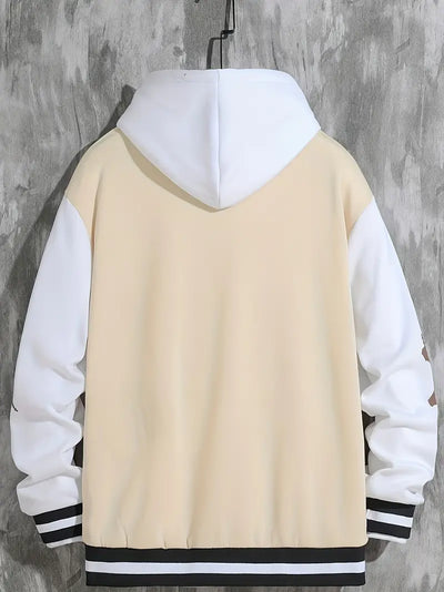 Baseballjacke mit Kapuze für Herren