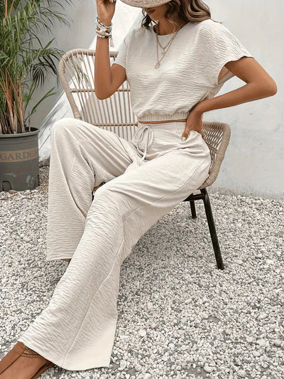 Sophia - beige maxi-wickelkleid