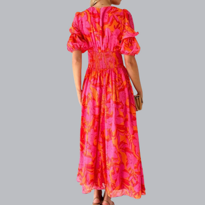 Derana™ | Rose Maxi-Kleid