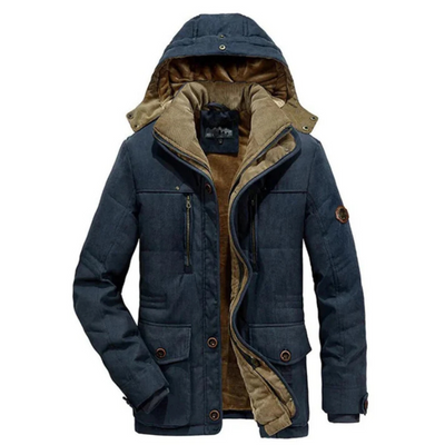 Erwan - Bequeme Winterjacke für Herren mit Kapuze