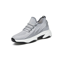 Kevin | Höhensteigernde Sneaker +10CM in Grau +10CM
