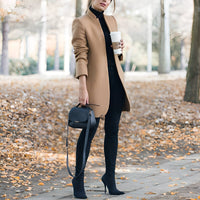 Jazmin - Bequemer Blazer in Khaki