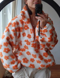 Orange-Weiß