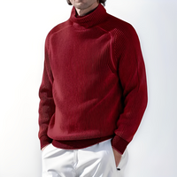 Jarrett - Pullover mit Kragen in Rot