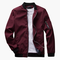 Braven | Stilvolle Bomber Jacke in Rot