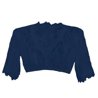 Bonnie - Dirndlbluse im modernen Look in Blau