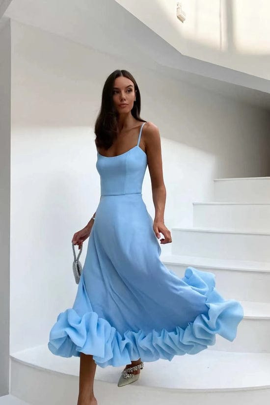 Gerlinde - Zeitloses Und Elegantes Midikleid Für Frauen