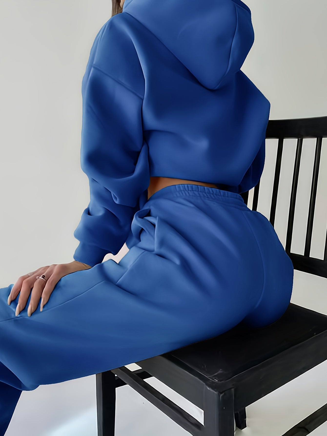 Damen Freizeit-Kapuzenpullover und Jogginghosen mit Elastischem Bund | Ideal für Active Wear