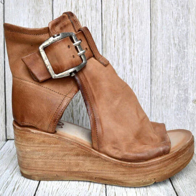 Shrina | Boho-Sandalen mit Keilabsatz für Damen