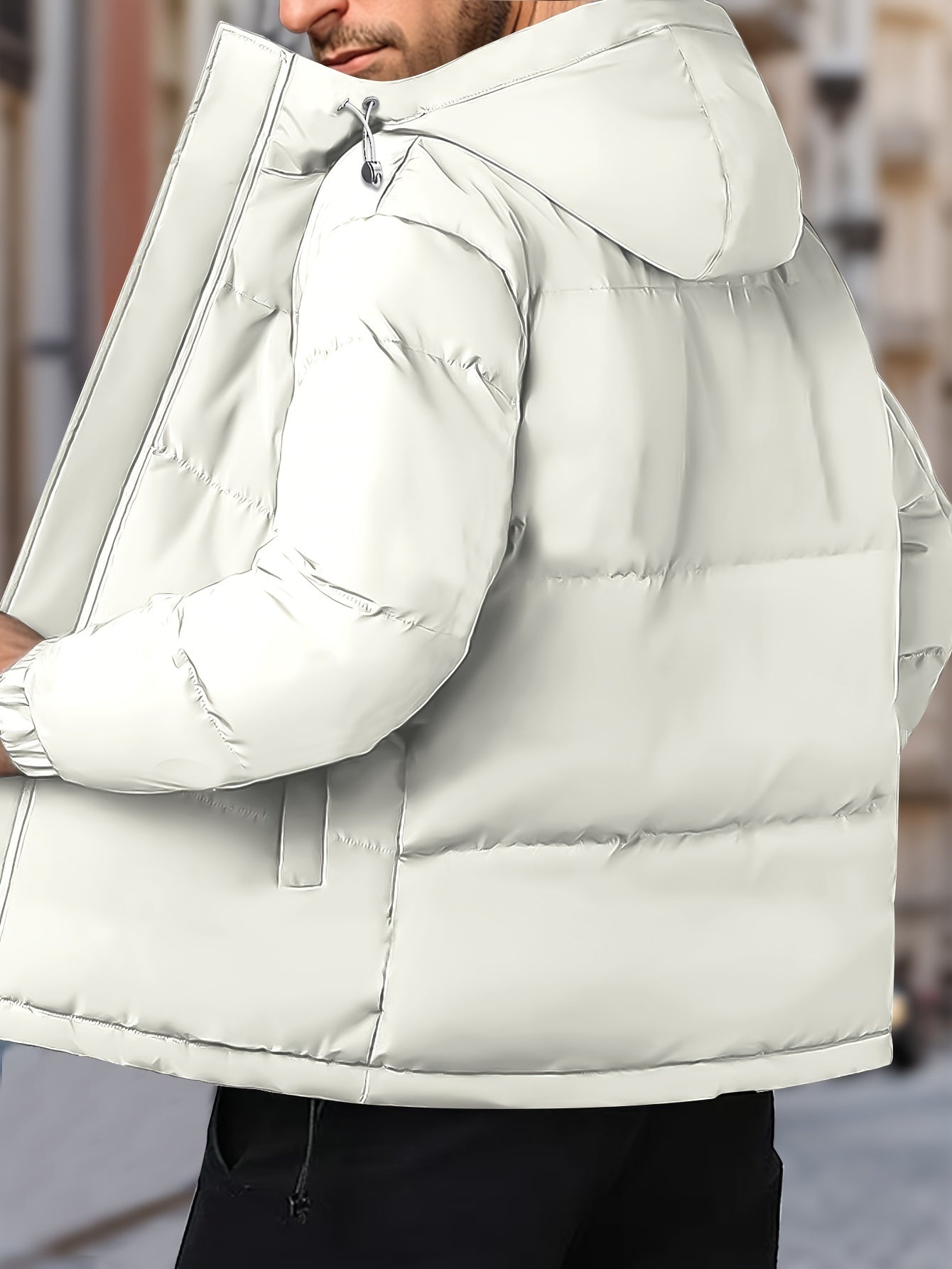 Warme Mit Kapuze Winterjacke für Herren | Ideal für den Winter