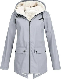 AMELIA - Outdoor-Regenmantel für Damen in Grau