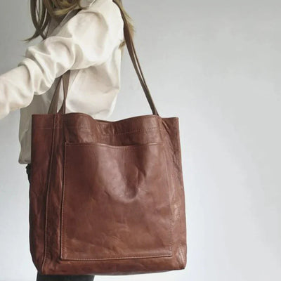 Fudus | Praktische Lederhandtasche