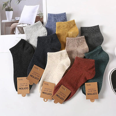 Niedrige Socken aus Baumwolle