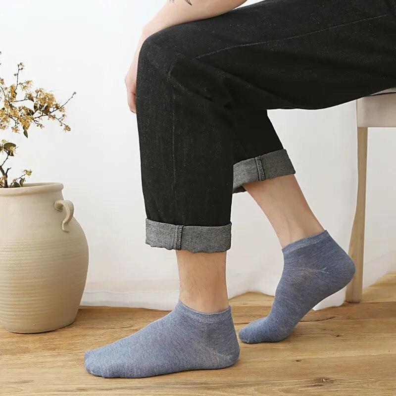 Niedrige Socken aus Baumwolle
