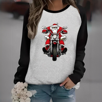 Quinty - Kuscheliger und warmer Pullover in Weiß Schwarz