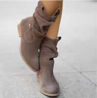 Elisa - Modische und komfortable Stiefel in Grau