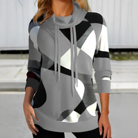Gabrielle - Komfortabler und angenehmer Hoodie in Grau
