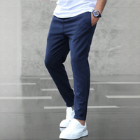 Nico - Modische und bequeme Stretch-Hose in Marineblau