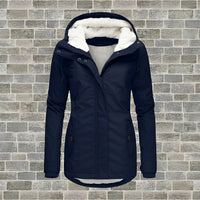 Carmila - Stilvolle und warme Jacke in Marineblau